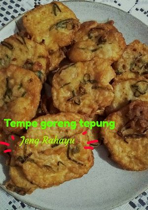 Foto resep Tempe goreng tepung praktis