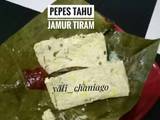 Pepes Tahu Jamur Tiram