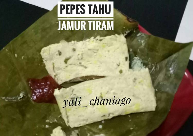 Pepes Tahu Jamur Tiram