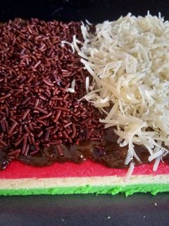 Foto resep Bolu kukus 3 warna
