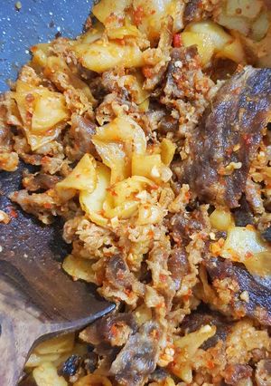 Foto resep Balado Beef Slice Kentang