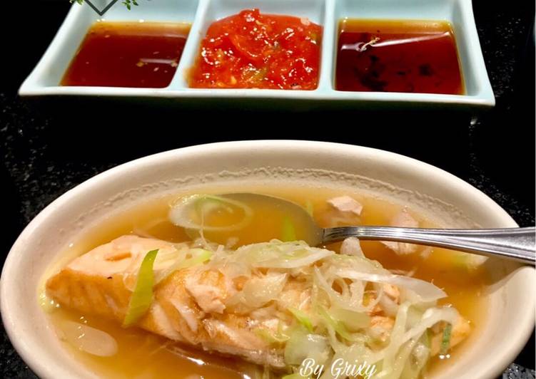 Cara membuat Salmon tim ala JW Marriot ⭐️⭐️⭐️⭐️⭐️ yang lezat Untuk Jualan