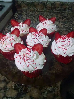 Una foto de Cupcakes de vainilla