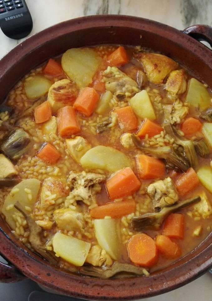 Una foto de Arroz de enfermo