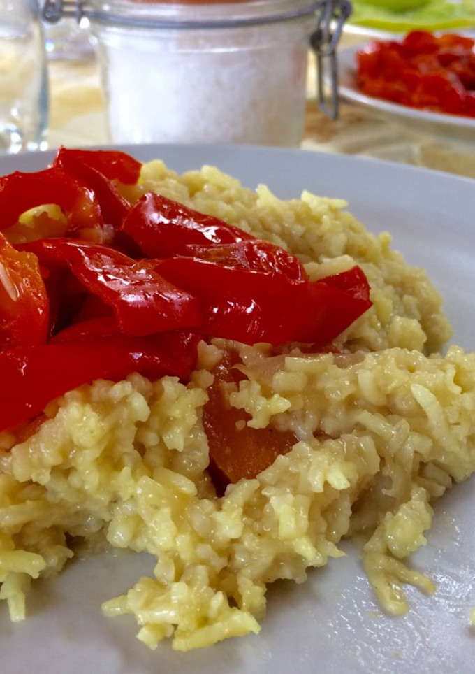 Una foto de Arroz con verduras
