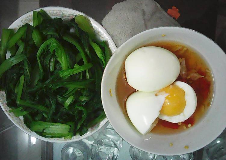 Cách Làm Món Cải luộc chấm trứng của Quy Binh Nguyen - Cookpad