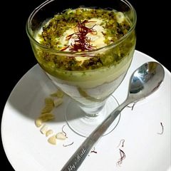 A picture of Saffron Portuguese Serradura.