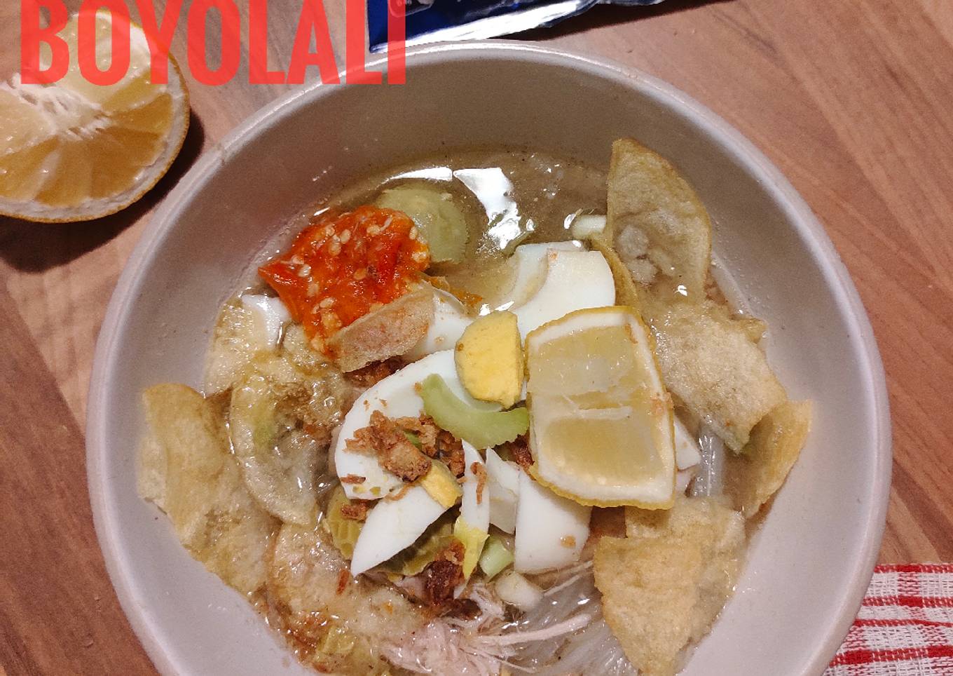 Soto seger boyolali