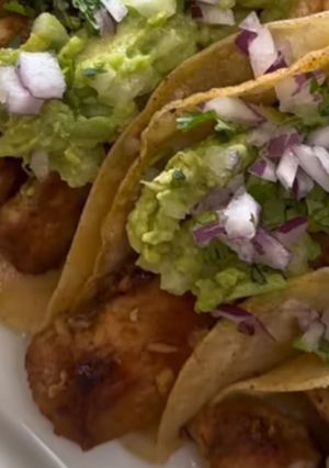 Una foto de Tacos de pollo