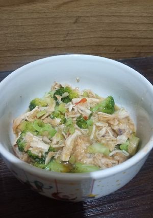 Foto resep Tumis Brokoli+Ayam kfc