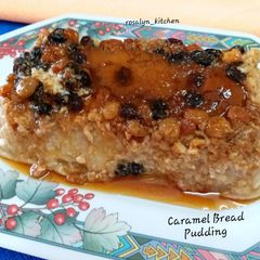 A picture of Caramel Bread Pudding.