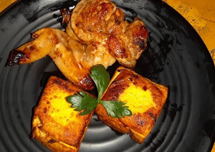 Bacem ayam tahu tempe