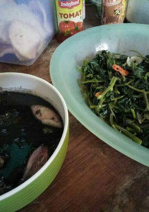 Foto resep Cumi kuah hitam