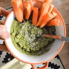 Fitness Recipes: Healthy Snack Instead of Hummus A picture of Fitness Recipes: Healthy Snack Instead of Hummus.