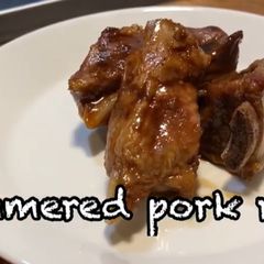 A picture of Pork Ribs(simmered) Kakuni.