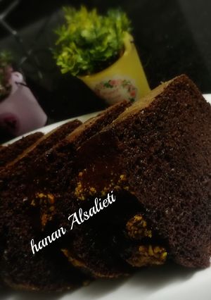 صورة لوصفة كيكة الكاكاو