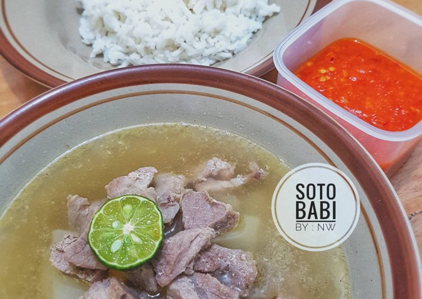 🐷 Soto Babi & Lobak