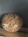 Overnight Sourdough Bread with Whole Wheat Flour