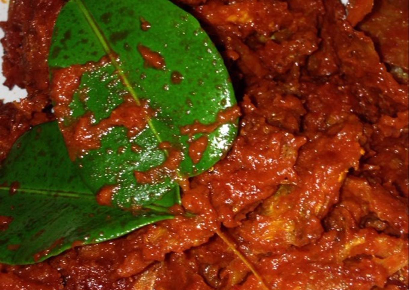 Balado ikan asin kapasan