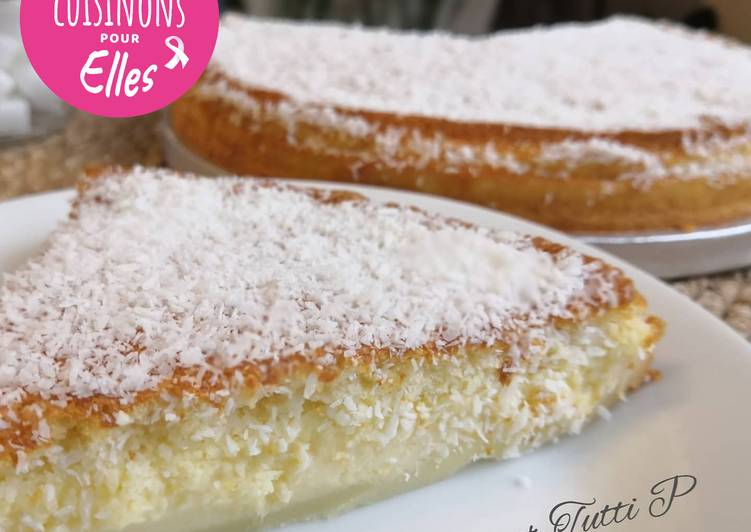 La Meilleur Recette De Gateau Magique Coco Frencipes