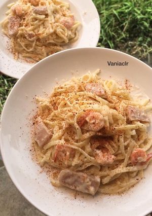 Foto resep Fettuccine Carbonara