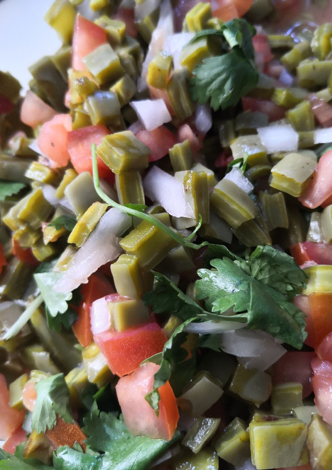 Una foto de Nopales a la mexicana