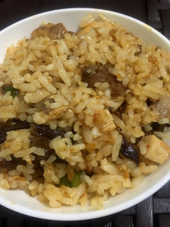 Foto resep Nasi goreng semur ayam jamur