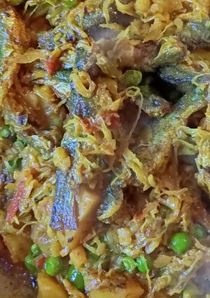 বাঁধাকপি ট্যাংরা (bandhakopi tangra recipe in Bengali) রেসিপির প্রধান ছবি
