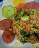 Má đùi gà xé chiên cơm