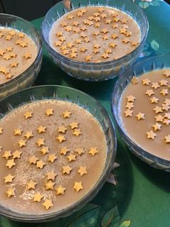 Une photo de Crèmes étoilées café caramel