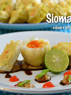 Foto resep Siomay Komplit (ayam + udang)
