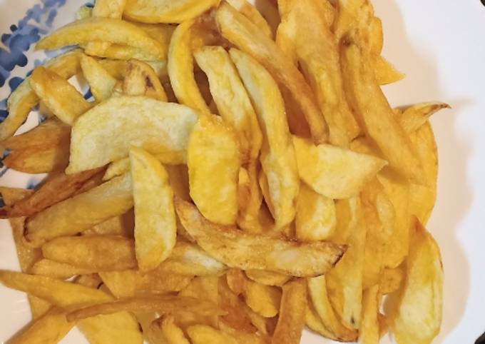 Homemade chips A.K.A chips mwitu☺️