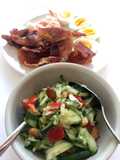 Keto Cucumber Salad (No Fermented Fish Sauce)