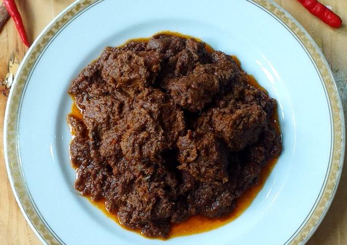 Yuk intip, Resep enak memasak 292. Rendang Daging Sapi khas Padang dijamin nagih banget