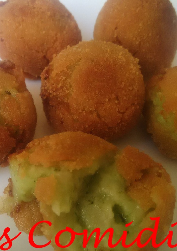 Una foto de Croquetas de pesto