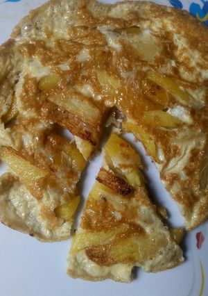 A picture of Potato omelette.