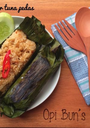 Foto resep Nasi Bakar Tuna Pedas