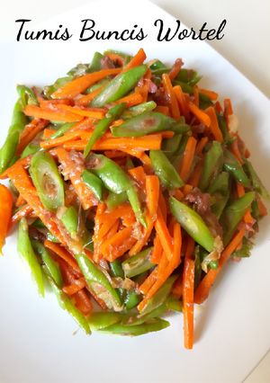 Foto resep Tumis Buncis Wortel