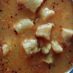 A picture of Rajasthani gatta curry.