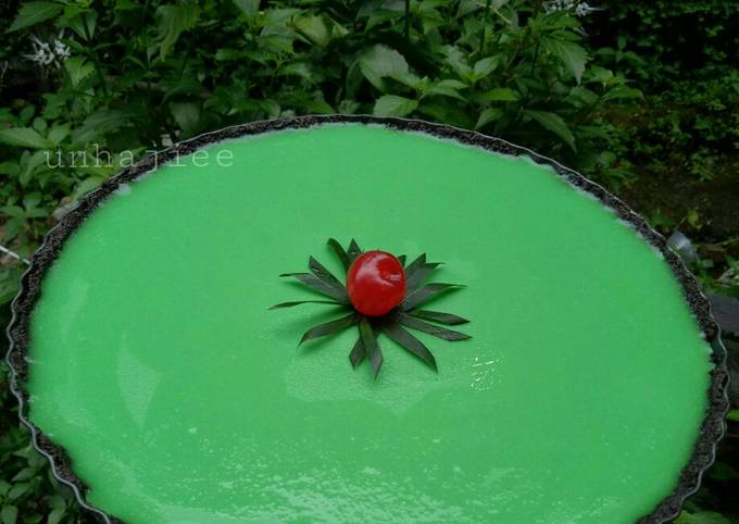 Puding Melon lapis oreo