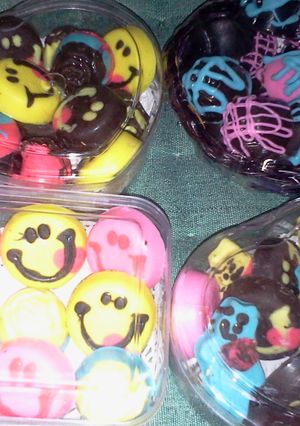 Foto resep Coklat karakter abstrak