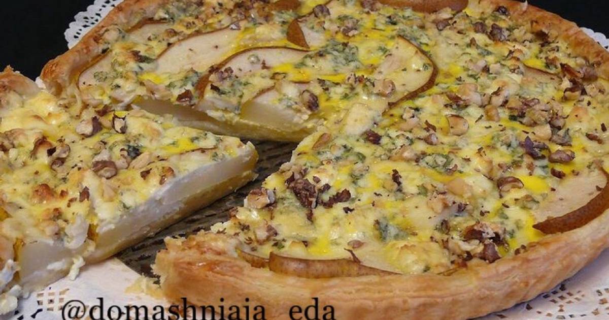 Открытый пирог с грушами и горгонзолой рецепт – Европейская кухня: Выпечка и десерты. «Еда»