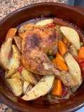 Contramuslo de Pollo al horno