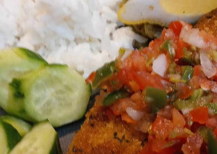 Steps to Make Award-winning Tilapia Dinner