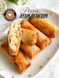 Popia Ayam Berkrim (Creamy Chicken Springrolls)
