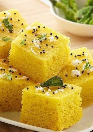 A picture of Dhokla.