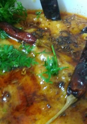 A picture of Dal tadkaa.