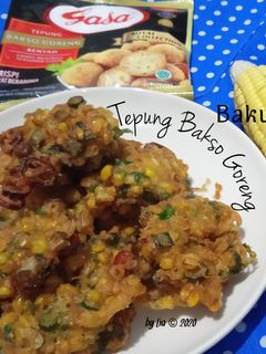 Foto resep Bakwan Jagung Tepung Bakso Goreng