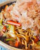 Fideos yakisoba(焼きそば) / Crujiente y fácil
