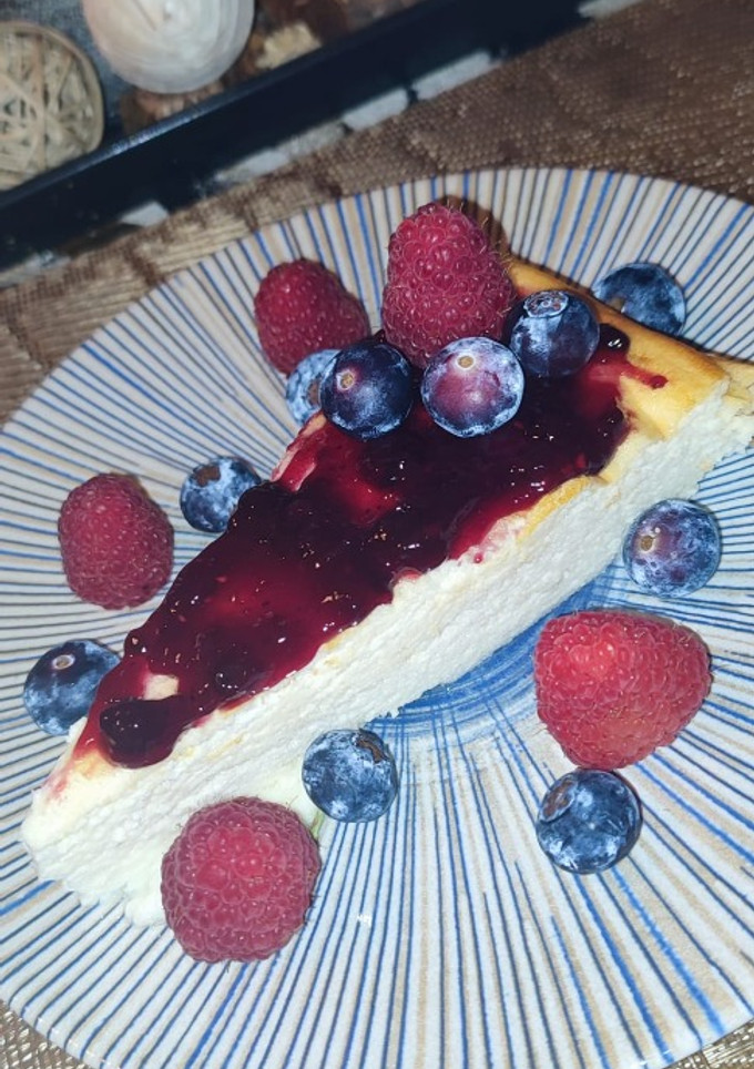 Una foto de Tarta de queso Fit